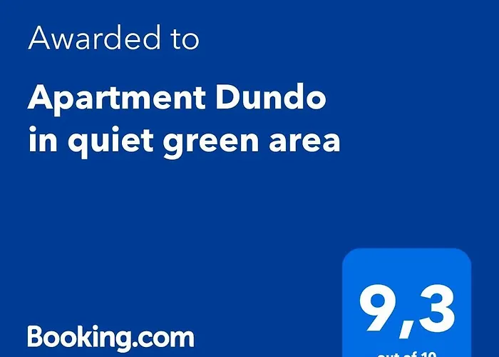 Apartment Dundo In Quiet Green Area